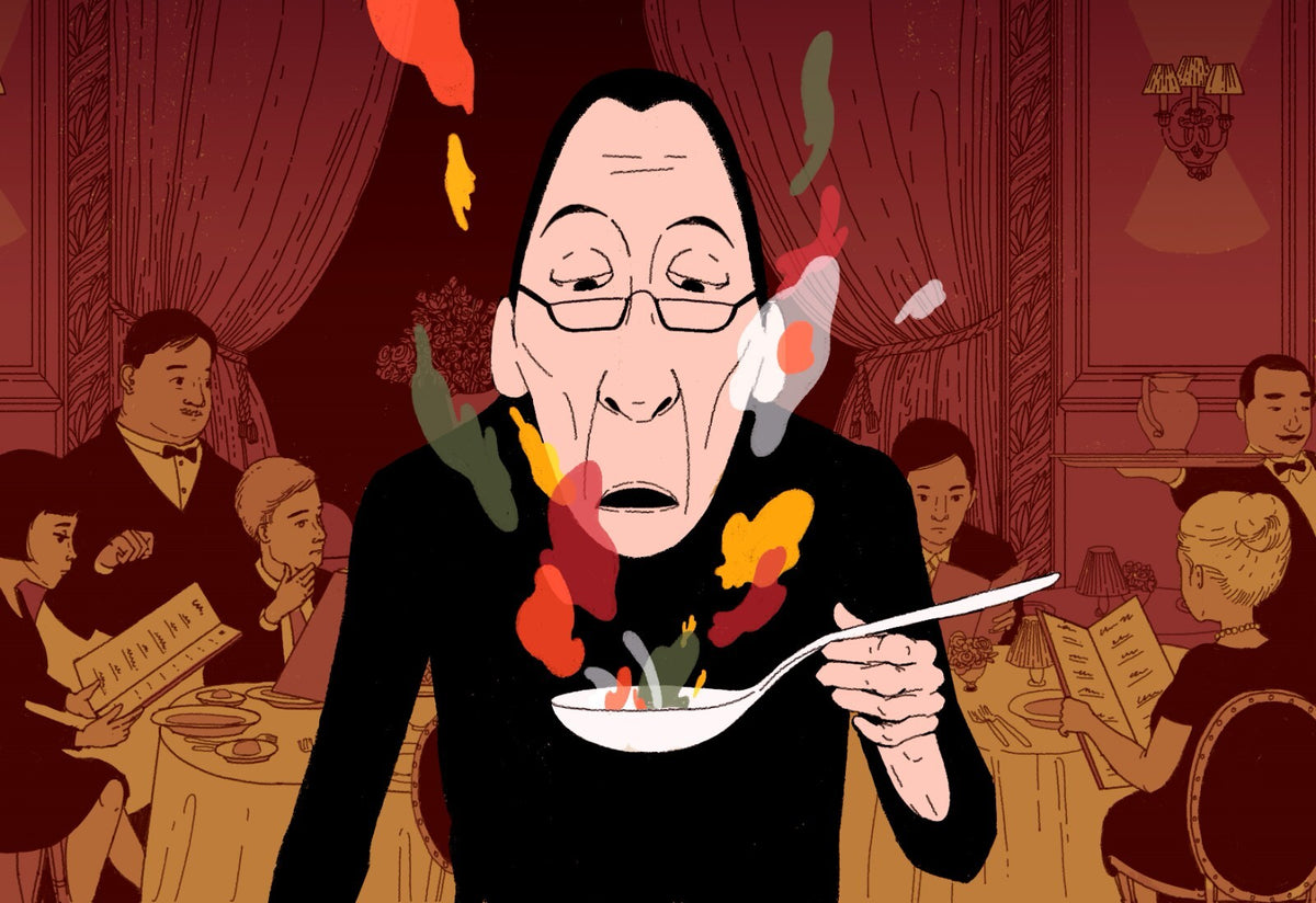 Ratatouille Movie Poster | Anton Ego Restaurant Illustration - Movies & TV Poster
