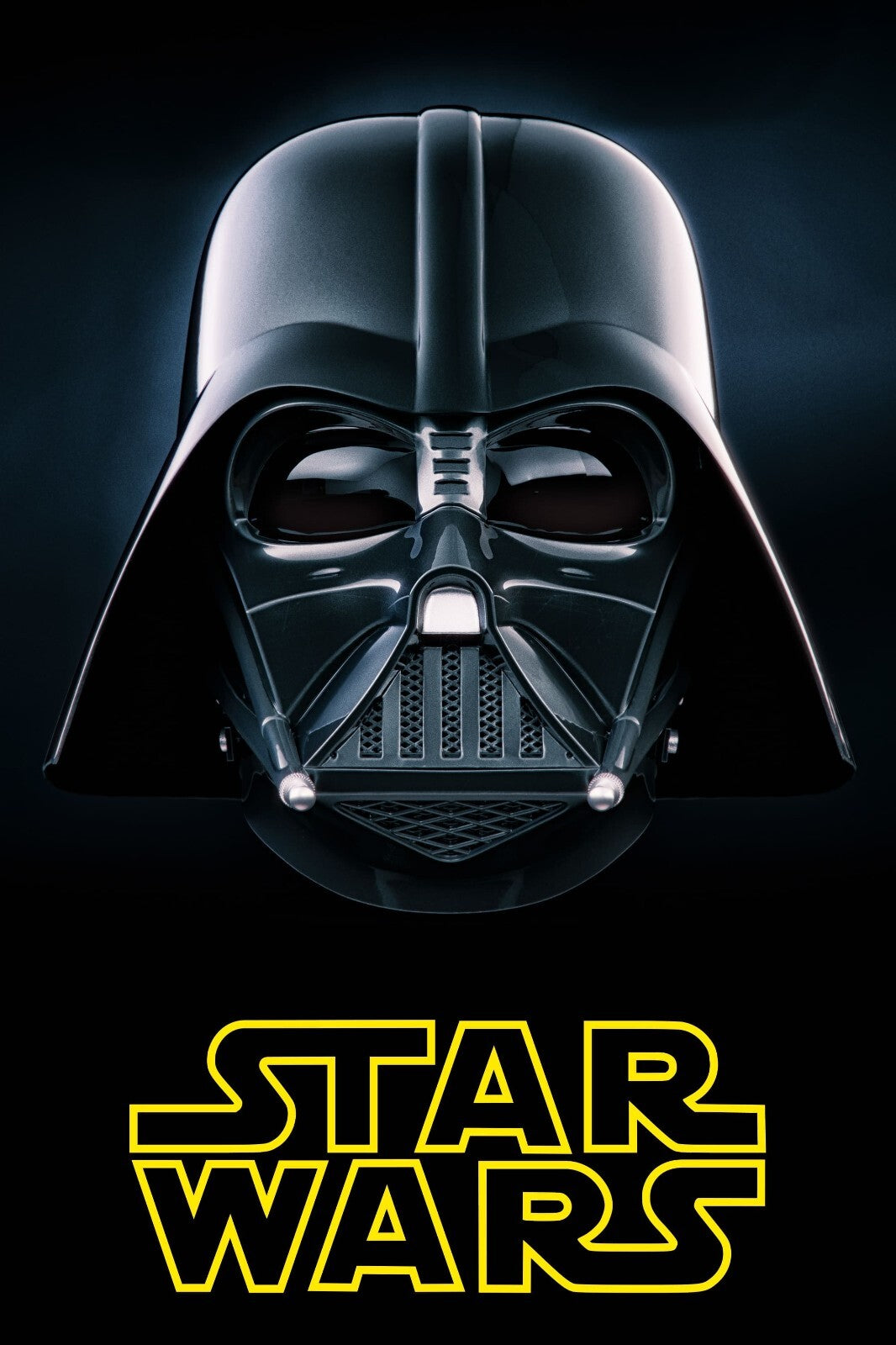 Star Wars A New Hope Movie Poster | Darth Vader Helmet on Black - Movies & TV Poster