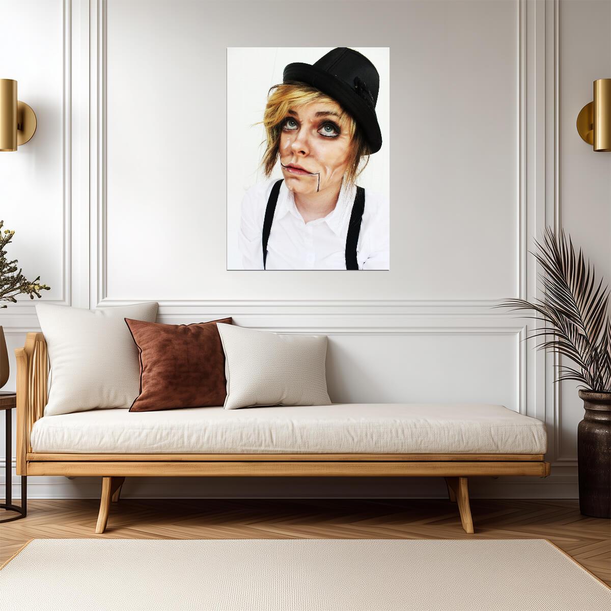 A Clockwork Orange Costume Poster | Bowler Hat Cosplay Portrait - Movies & TV Poster