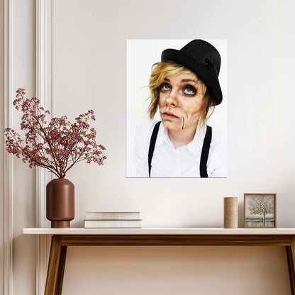 A Clockwork Orange Costume Poster | Bowler Hat Cosplay Portrait - Movies & TV Poster