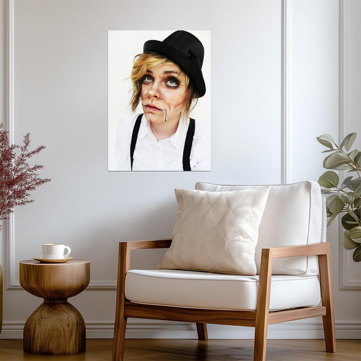 A Clockwork Orange Costume Poster | Bowler Hat Cosplay Portrait - Movies & TV Poster