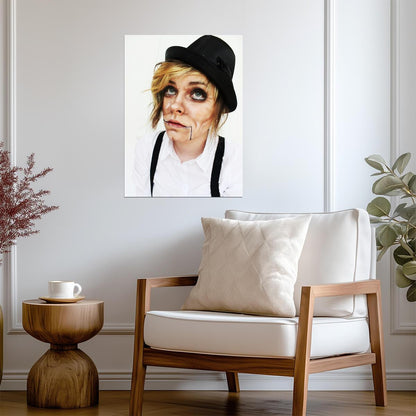 A Clockwork Orange Costume Poster | Bowler Hat Cosplay Portrait - Movies & TV Poster