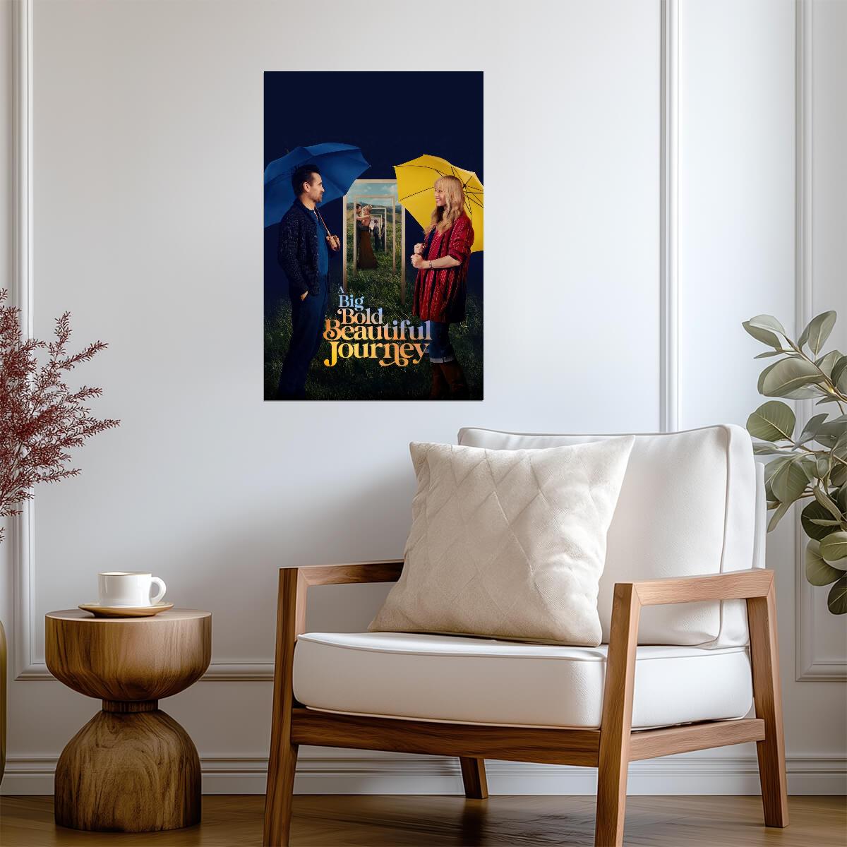 A Big Bold Beautiful Journey Poster | Colin Farrell and Margot Robbie - Movies & TV Poster