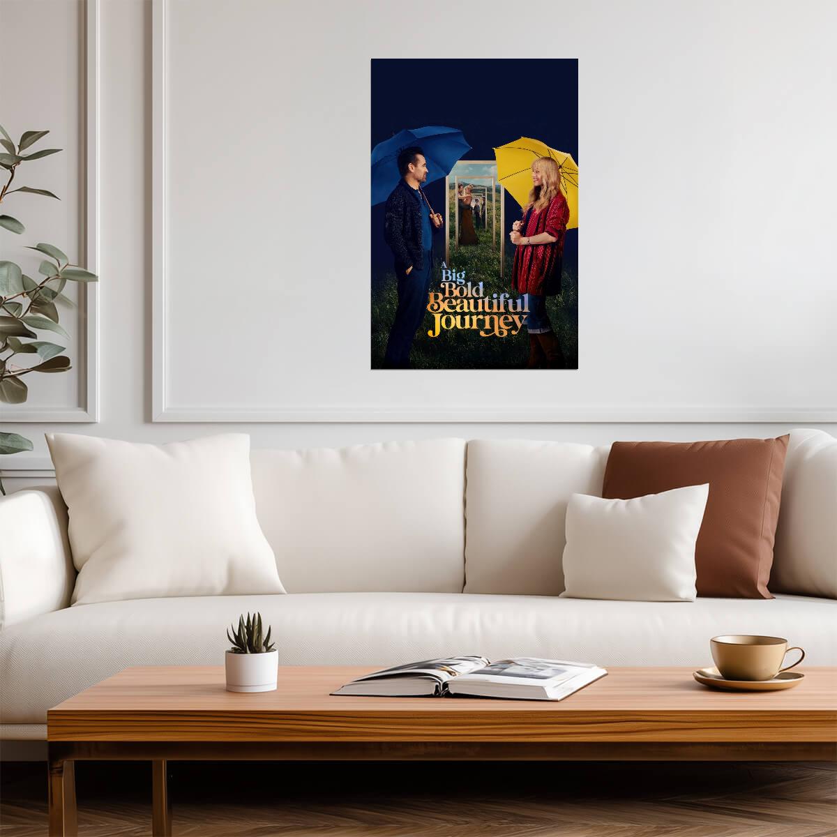 A Big Bold Beautiful Journey Poster | Colin Farrell and Margot Robbie - Movies & TV Poster