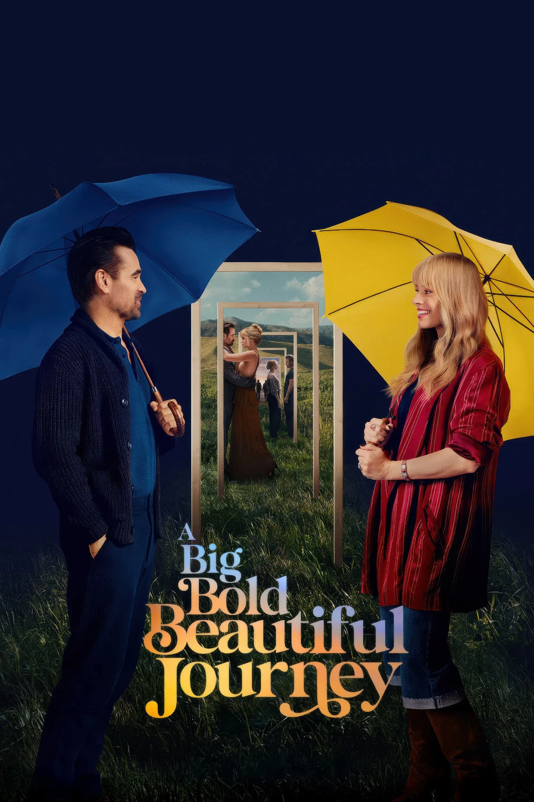 A Big Bold Beautiful Journey Poster | Colin Farrell and Margot Robbie - Movies & TV Poster