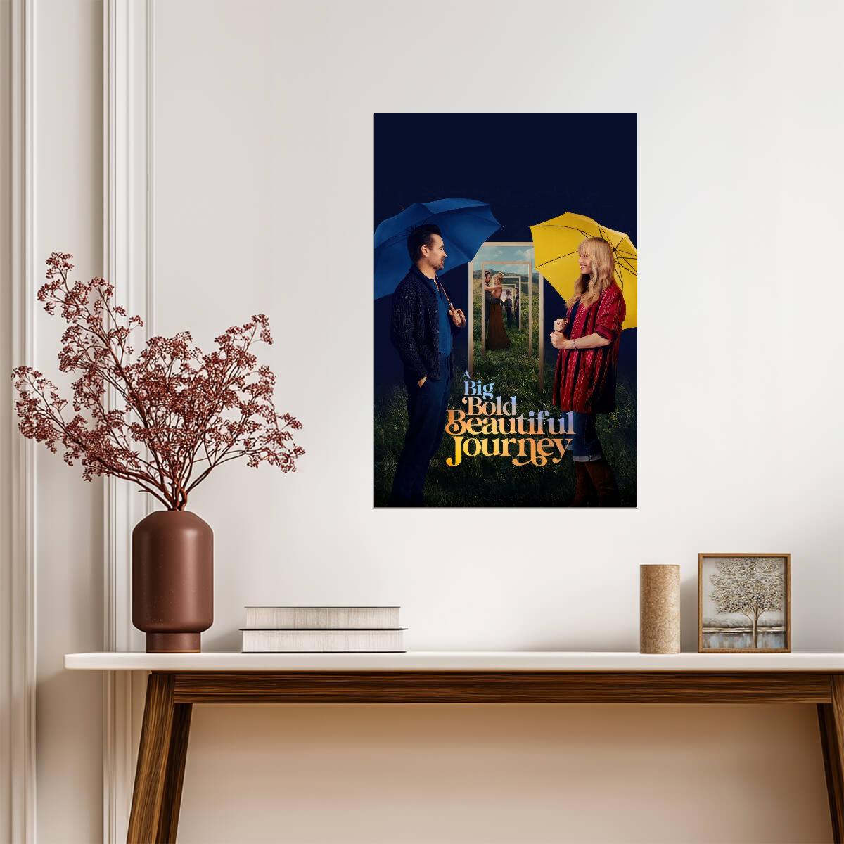 A Big Bold Beautiful Journey Poster | Colin Farrell and Margot Robbie - Movies & TV Poster