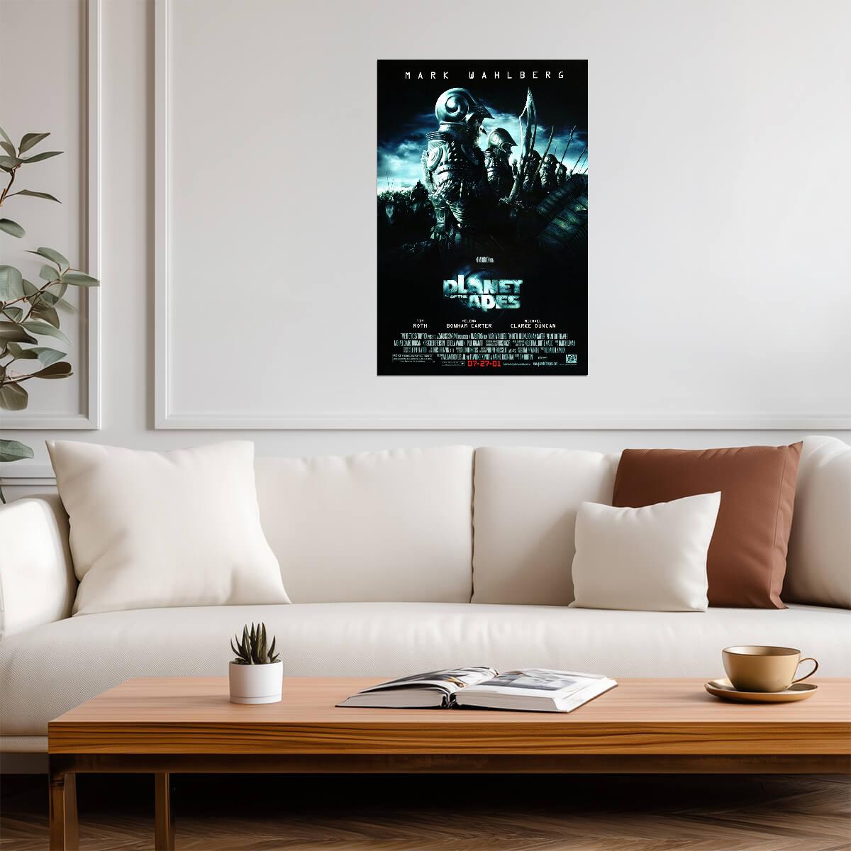 Planet of the Apes 2001 Movie Poster | Armored Ape Army - Movies & TV Poster