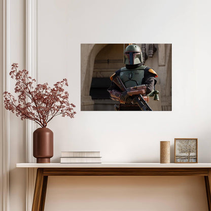 The Book of Boba Fett TV Series Poster | Boba Fett beneath the Archway - Movies & TV Poster