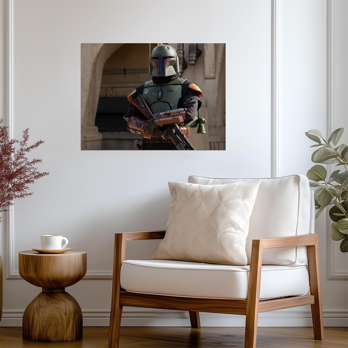 The Book of Boba Fett TV Series Poster | Boba Fett beneath the Archway - Movies & TV Poster