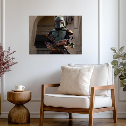 The Book of Boba Fett TV Series Poster | Boba Fett beneath the Archway - Movies & TV Poster