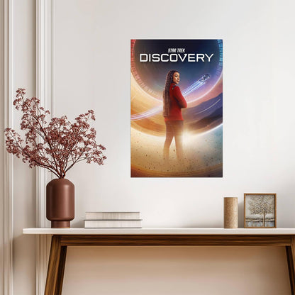 Star Trek Discovery TV Series Poster | Michael Burnham before the Starship - Movies & TV Poster