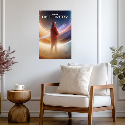 Star Trek Discovery TV Series Poster | Michael Burnham before the Starship - Movies & TV Poster