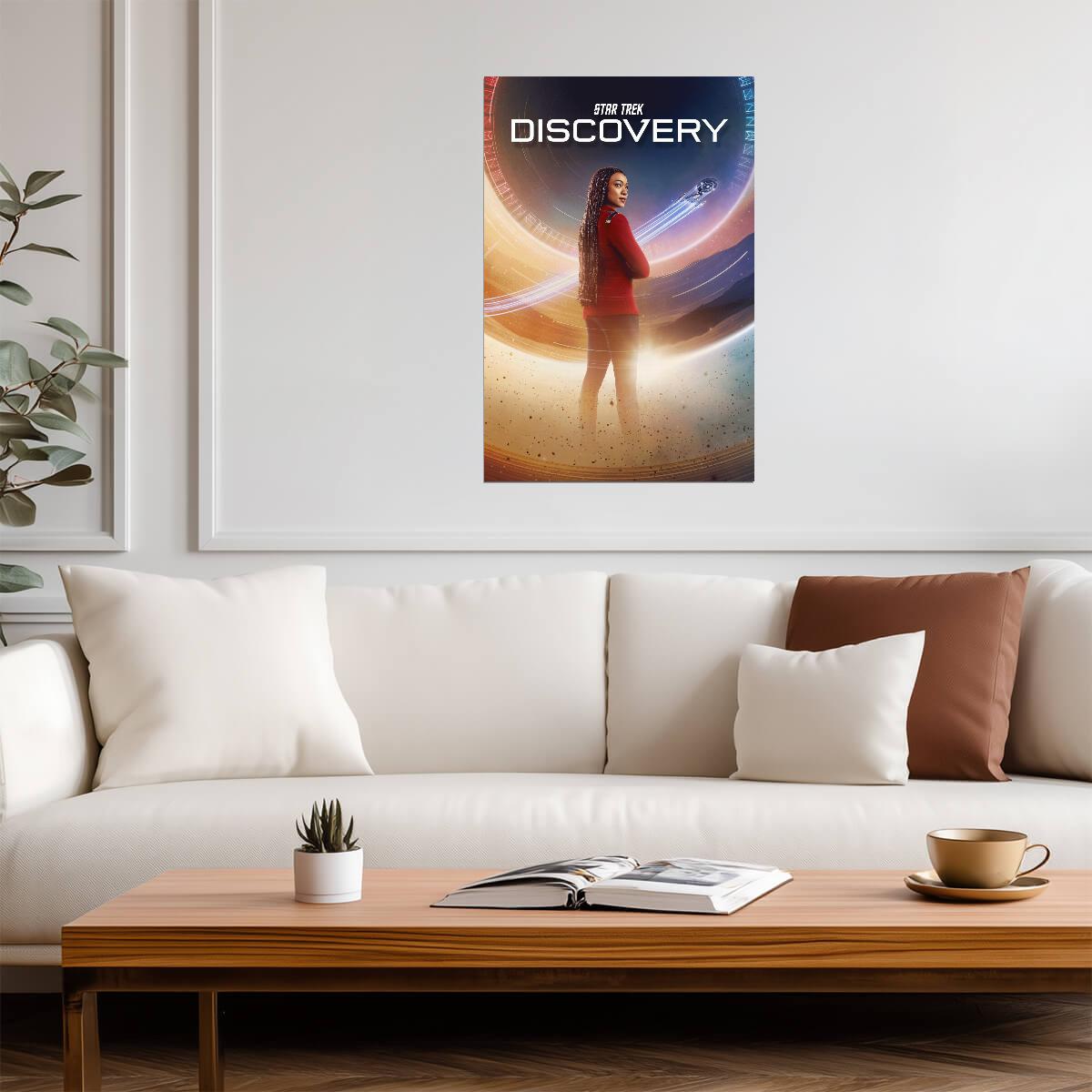 Star Trek Discovery TV Series Poster | Michael Burnham before the Starship - Movies & TV Poster