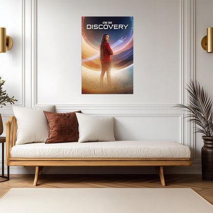 Star Trek Discovery TV Series Poster | Michael Burnham before the Starship - Movies & TV Poster