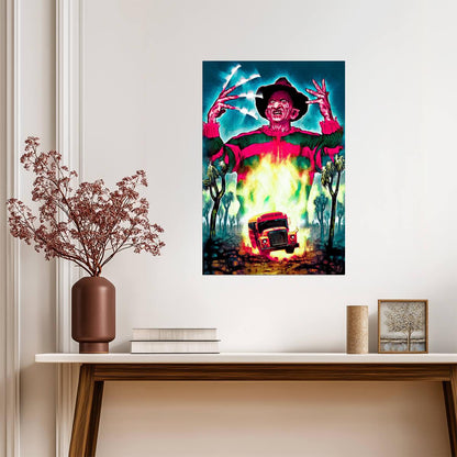 A Nightmare on Elm Street 2: Freddy's Revenge Poster | School Bus Art - Movies & TV Poster