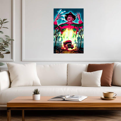 A Nightmare on Elm Street 2: Freddy's Revenge Poster | School Bus Art - Movies & TV Poster
