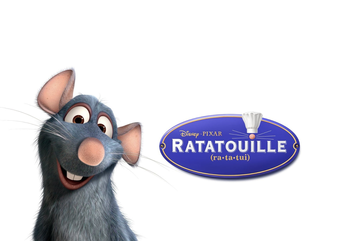 Ratatouille Movie Poster | Remy and the Film Logo - Movies & TV Poster