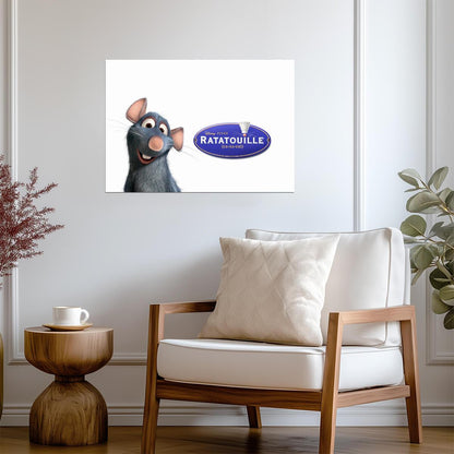 Ratatouille Movie Poster | Remy and the Film Logo - Movies & TV Poster