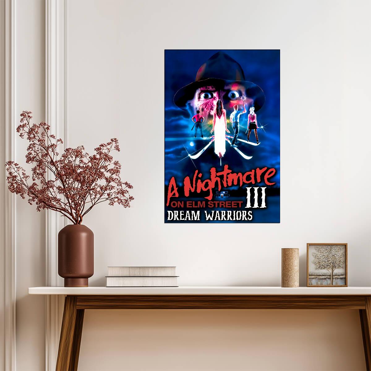 A Nightmare on Elm Street 3: Dream Warriors Poster | Horror Art Print - Movies & TV Poster