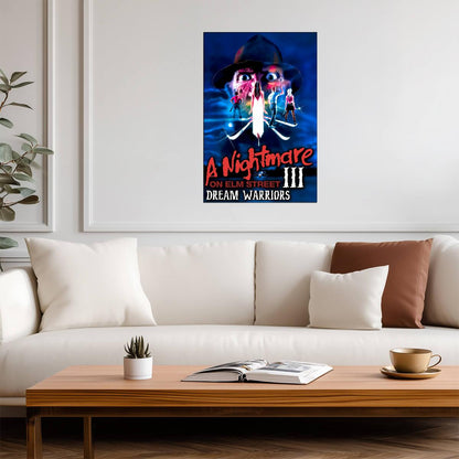 A Nightmare on Elm Street 3: Dream Warriors Poster | Horror Art Print - Movies & TV Poster
