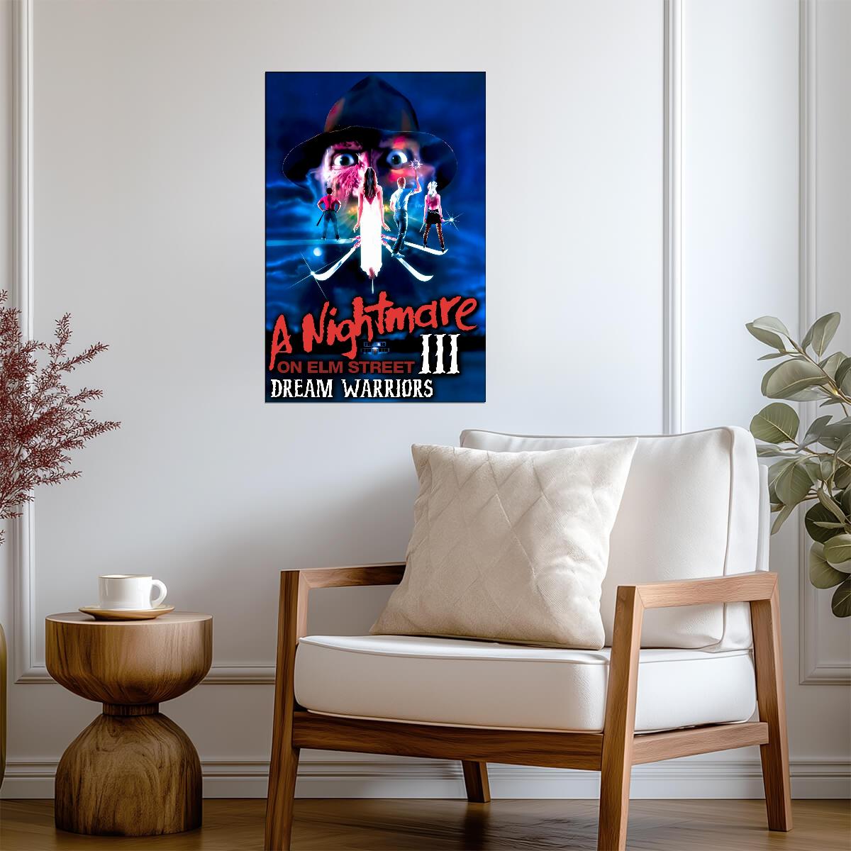 A Nightmare on Elm Street 3: Dream Warriors Poster | Horror Art Print - Movies & TV Poster