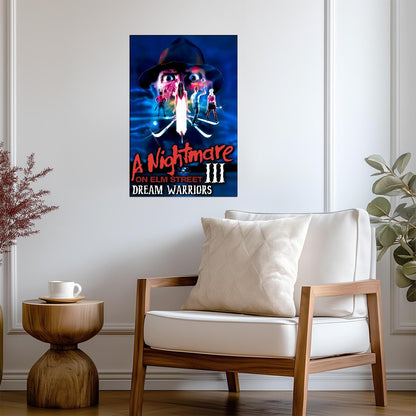 A Nightmare on Elm Street 3: Dream Warriors Poster | Horror Art Print - Movies & TV Poster