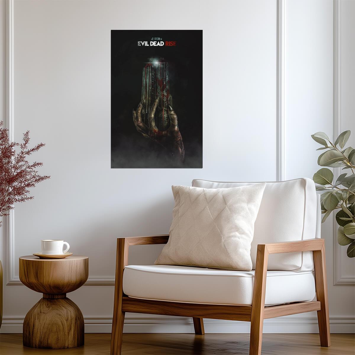 Evil Dead Rise Movie Poster | Bloody Hands and a Cheese Grater - Movies & TV Poster