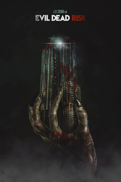 Evil Dead Rise Movie Poster | Bloody Hands and a Cheese Grater - Movies & TV Poster