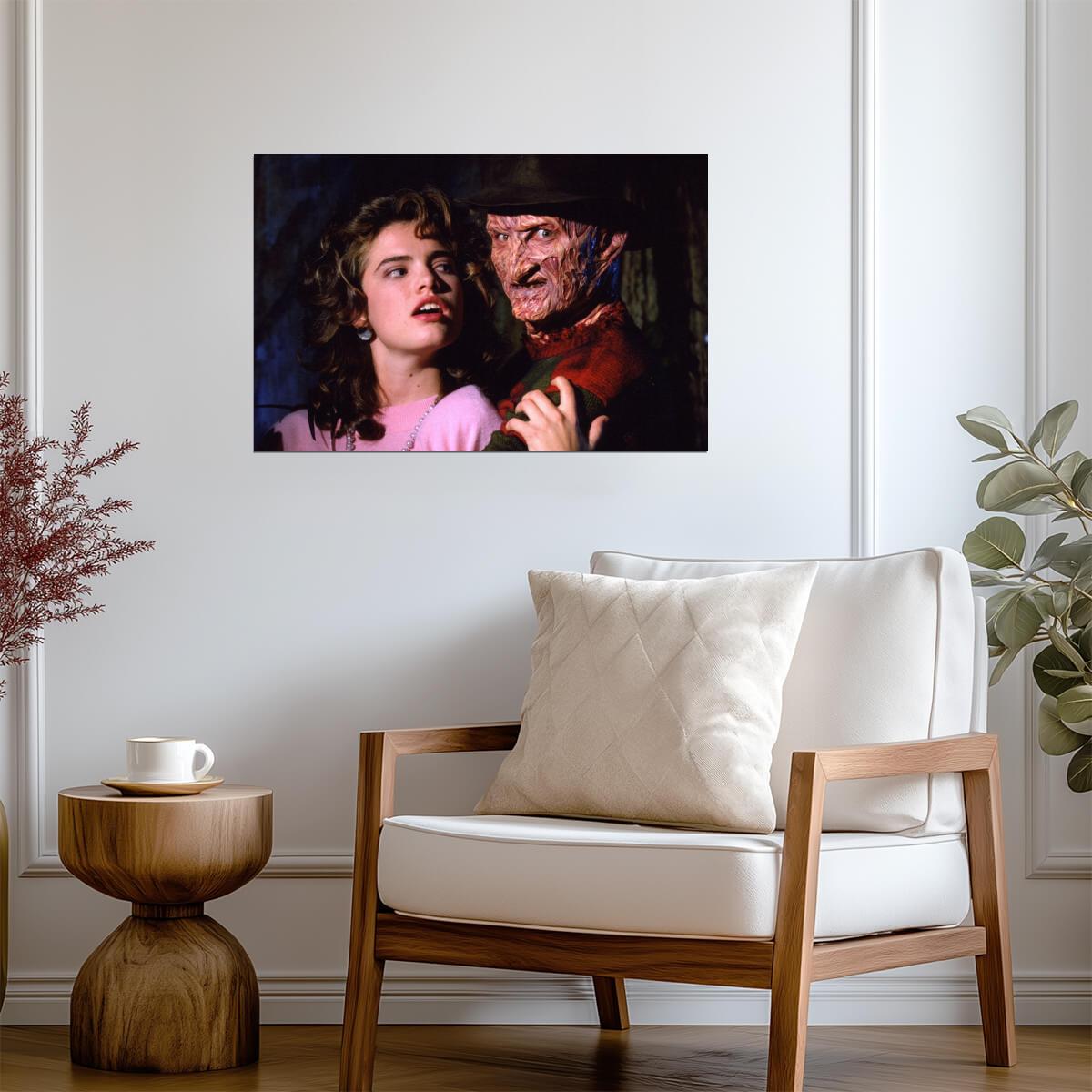 Freddy Krueger Poster | Nightmare on Elm Street Movie Scene - Movies & TV Poster