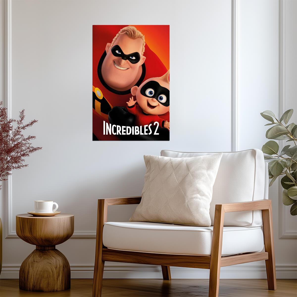 Incredibles 2 Movie Poster | Mr. Incredible and Jack-Jack - Movies & TV Poster