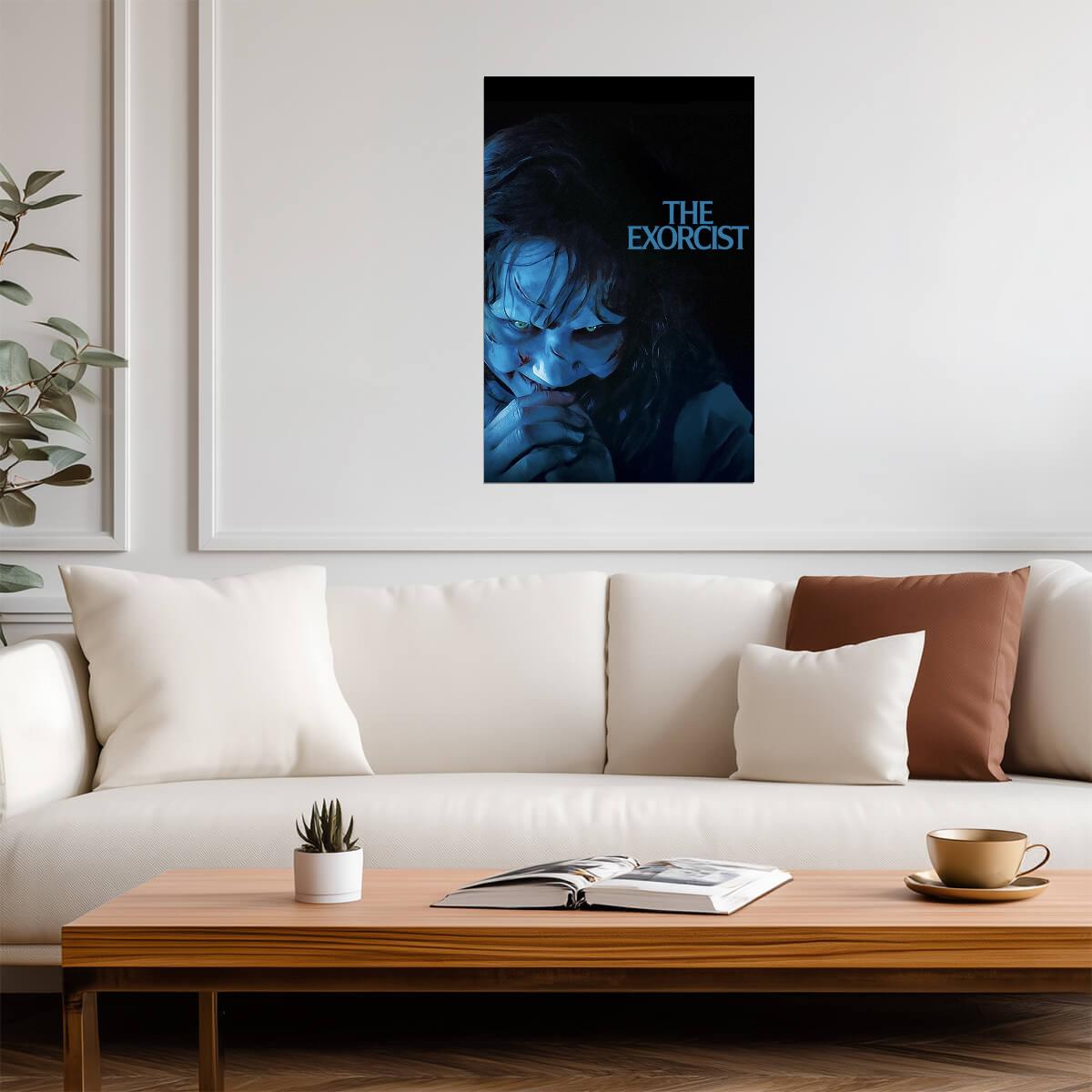 The Exorcist 1973 Movie Poster | Possessed Regan Close-Up - Movies & TV Poster