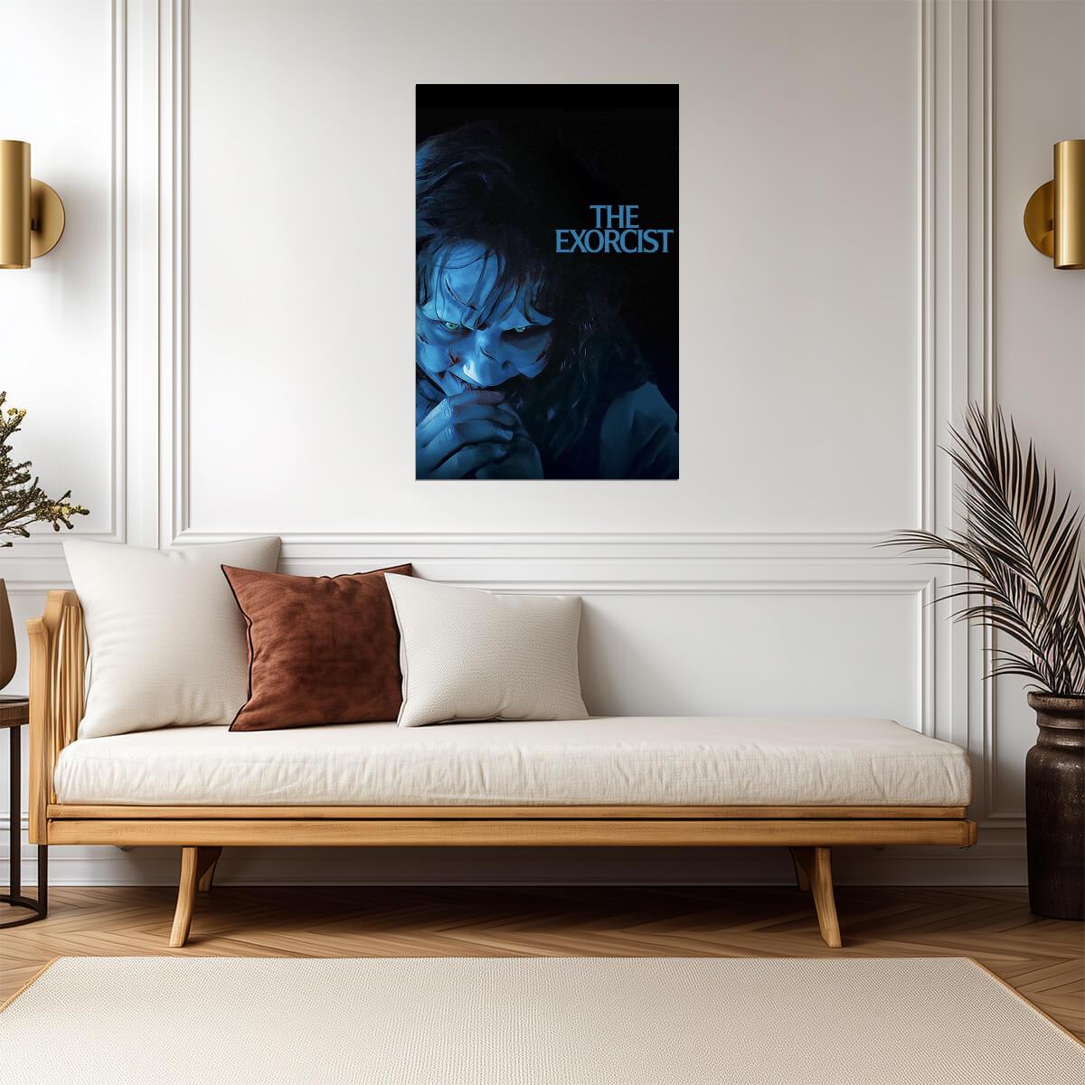 The Exorcist 1973 Movie Poster | Possessed Regan Close-Up - Movies & TV Poster