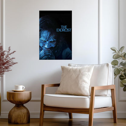 The Exorcist 1973 Movie Poster | Possessed Regan Close-Up - Movies & TV Poster