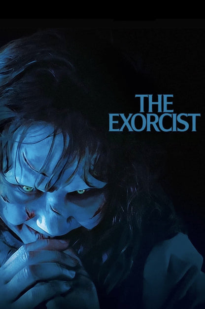 The Exorcist 1973 Movie Poster | Possessed Regan Close-Up - Movies & TV Poster