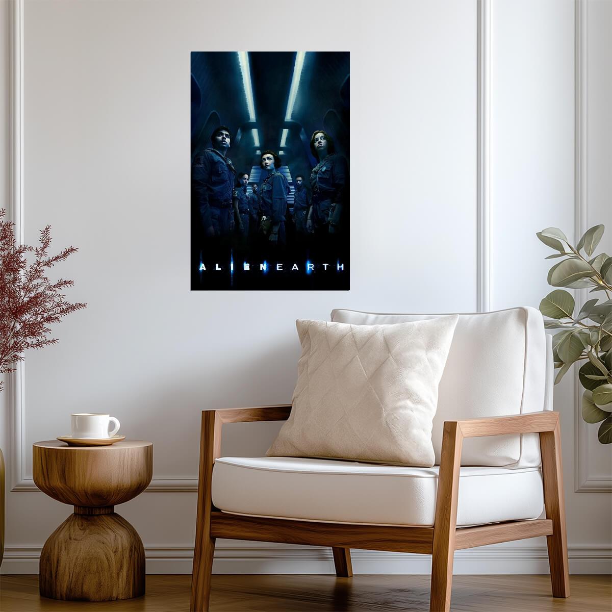Alien Earth Poster | Crew Portraits | TV Series Print - Movies & TV Poster