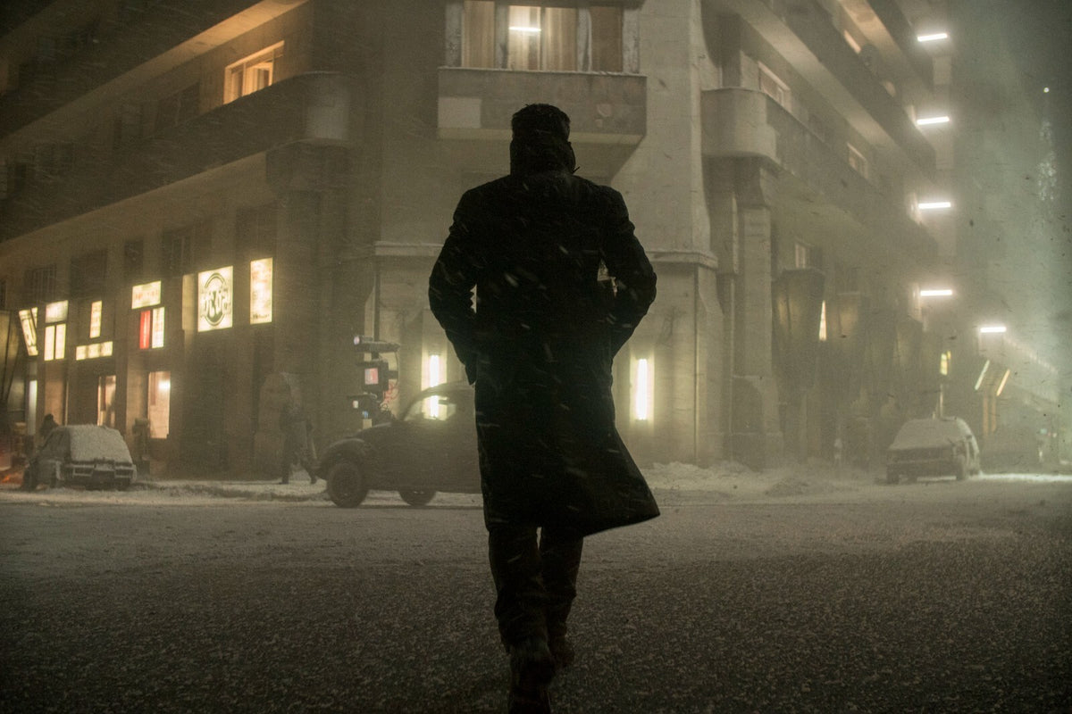 Blade Runner 2049 Movie Poster | Lone Figure in a Foggy Street - Movies & TV Poster