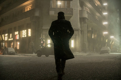Blade Runner 2049 Movie Poster | Lone Figure in a Foggy Street - Movies & TV Poster