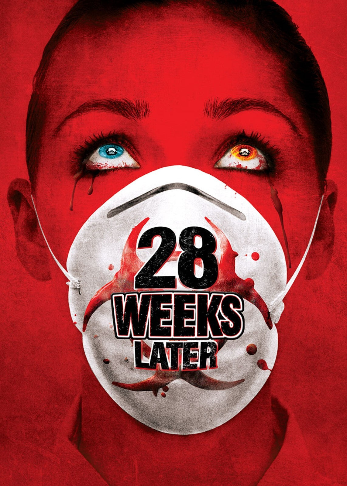 28 Weeks Later Poster | Face Mask Horror Portrait Print - Movies & TV Poster