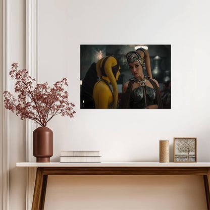 The Book of Boba Fett TV Series Poster | Garsa Fwip with a Yellow Twi’lek - Movies & TV Poster