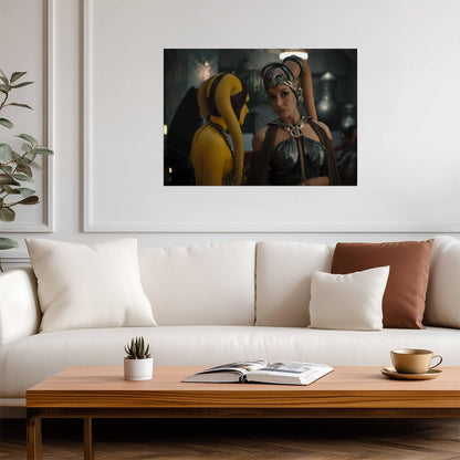 The Book of Boba Fett TV Series Poster | Garsa Fwip with a Yellow Twi’lek - Movies & TV Poster