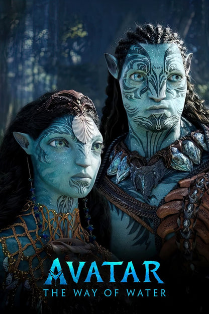 Avatar The Way of Water Movie Poster | Ronal and Tonowari - Movies & TV Poster