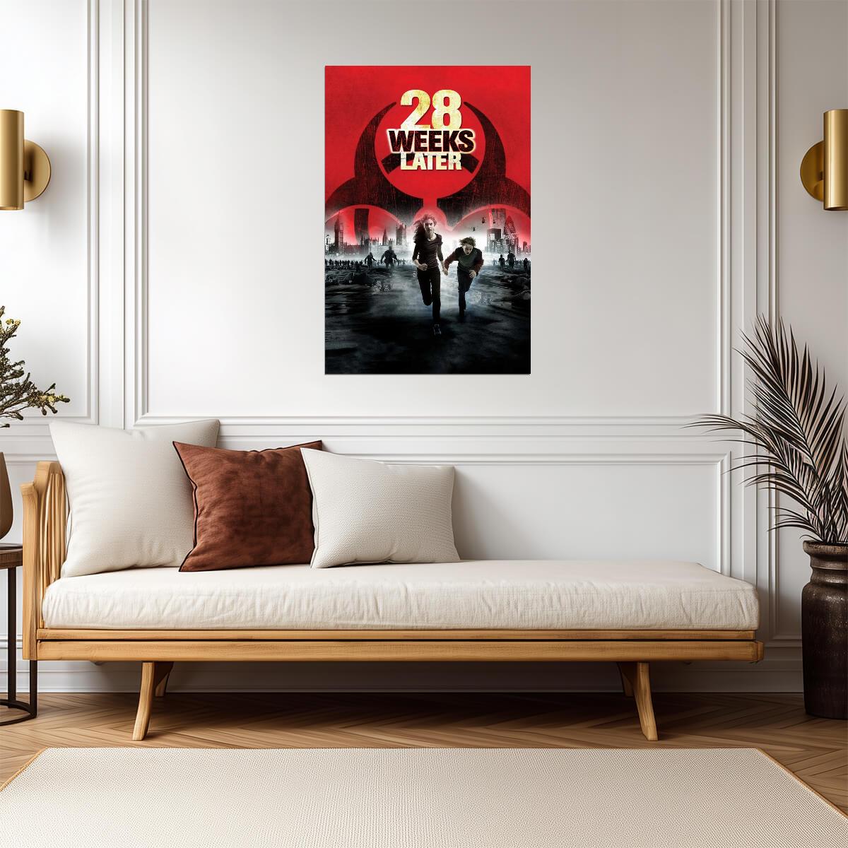 28 Weeks Later Poster | Survivors Running Through London - Movies & TV Poster