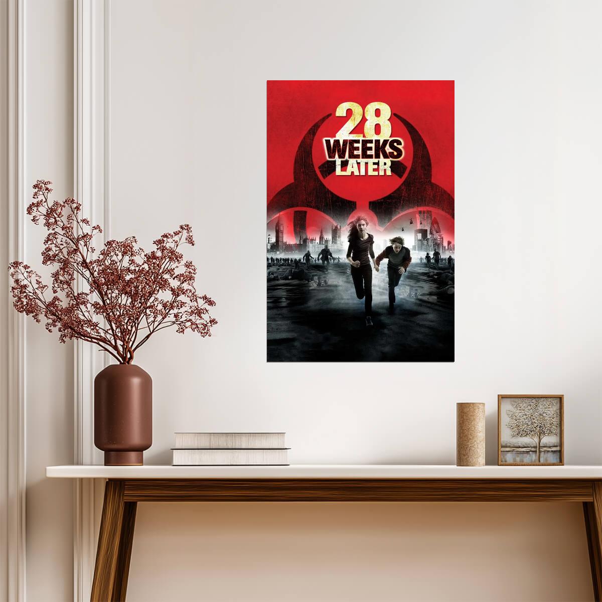 28 Weeks Later Poster | Survivors Running Through London - Movies & TV Poster