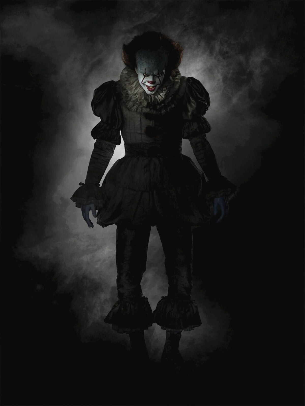 IT 2017 Movie Poster | Pennywise Emerging from Dark Smoke - Movies & TV Poster