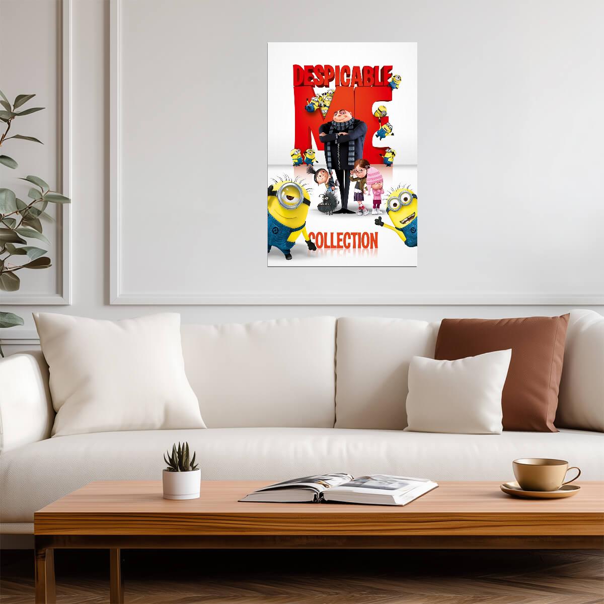 Despicable Me Movie Collection Poster | Gru and the Minions - Movies & TV Poster