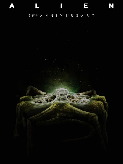 Alien 1979 35th Anniversary Horror Movie Poster | Facehugger - Movies & TV Poster
