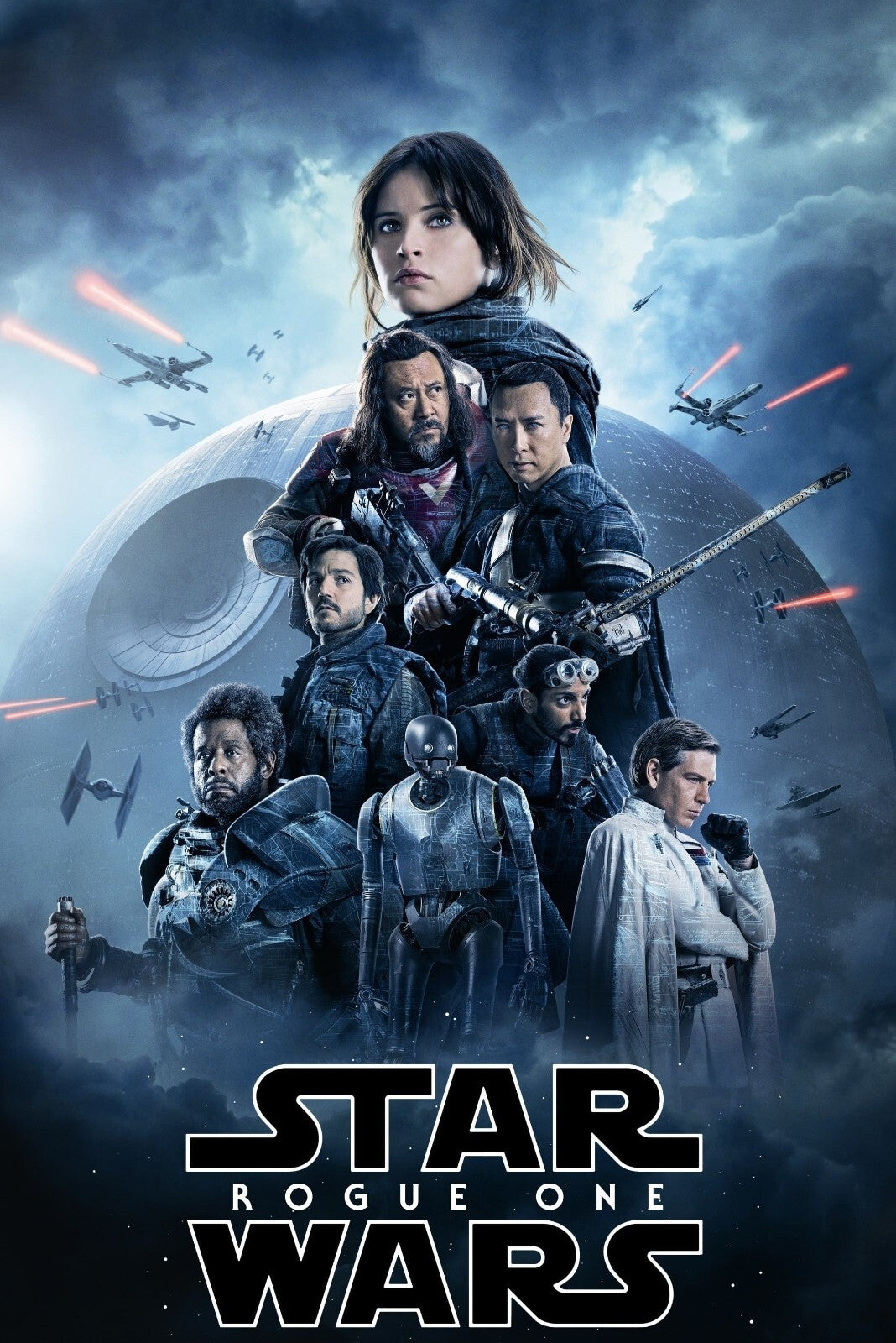 Rogue One A Star Wars Story Movie Poster | Jyn Erso before the Death Star - Movies & TV Poster