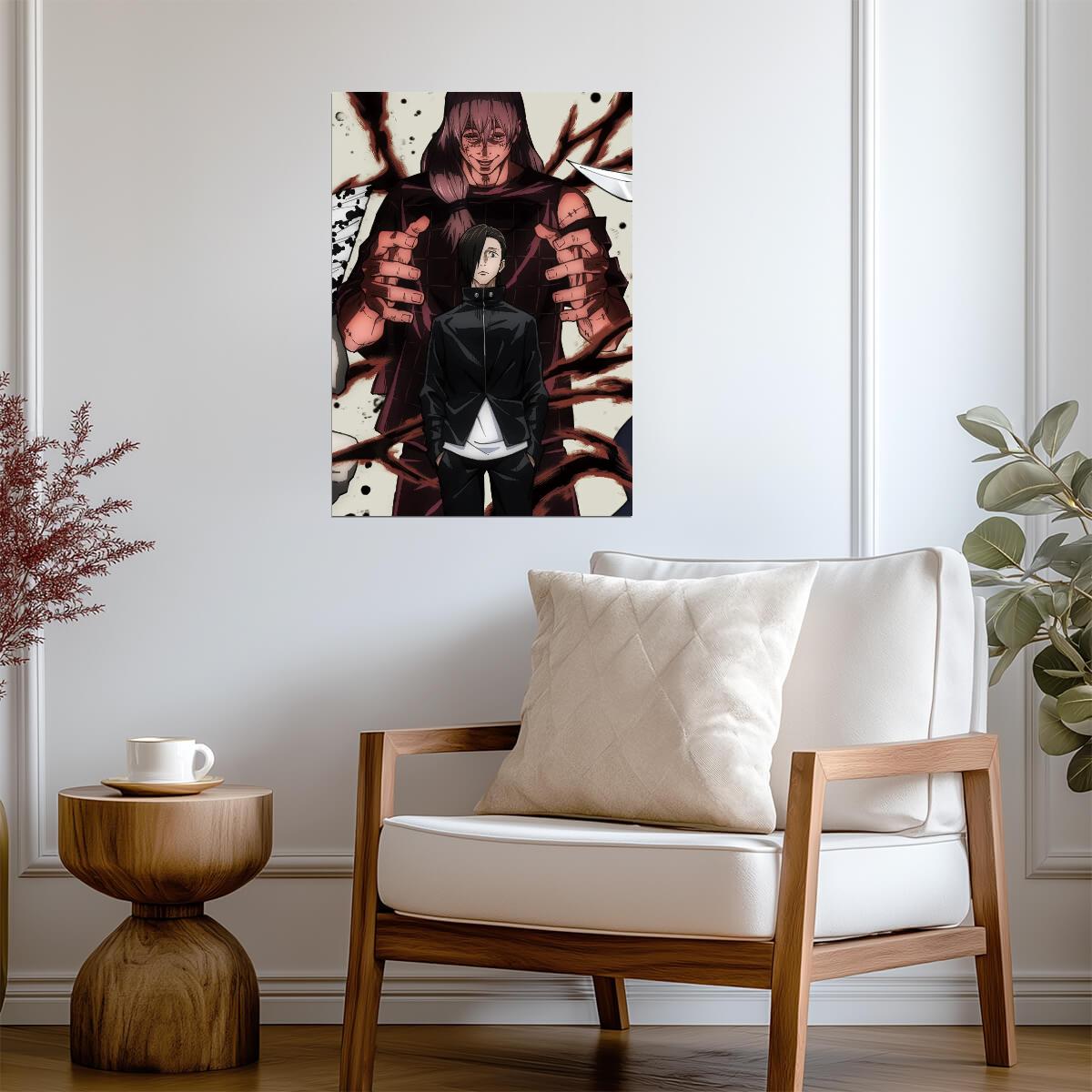 Jujutsu Kaisen Poster | Mahito and Junpei Yoshino - Anime Poster