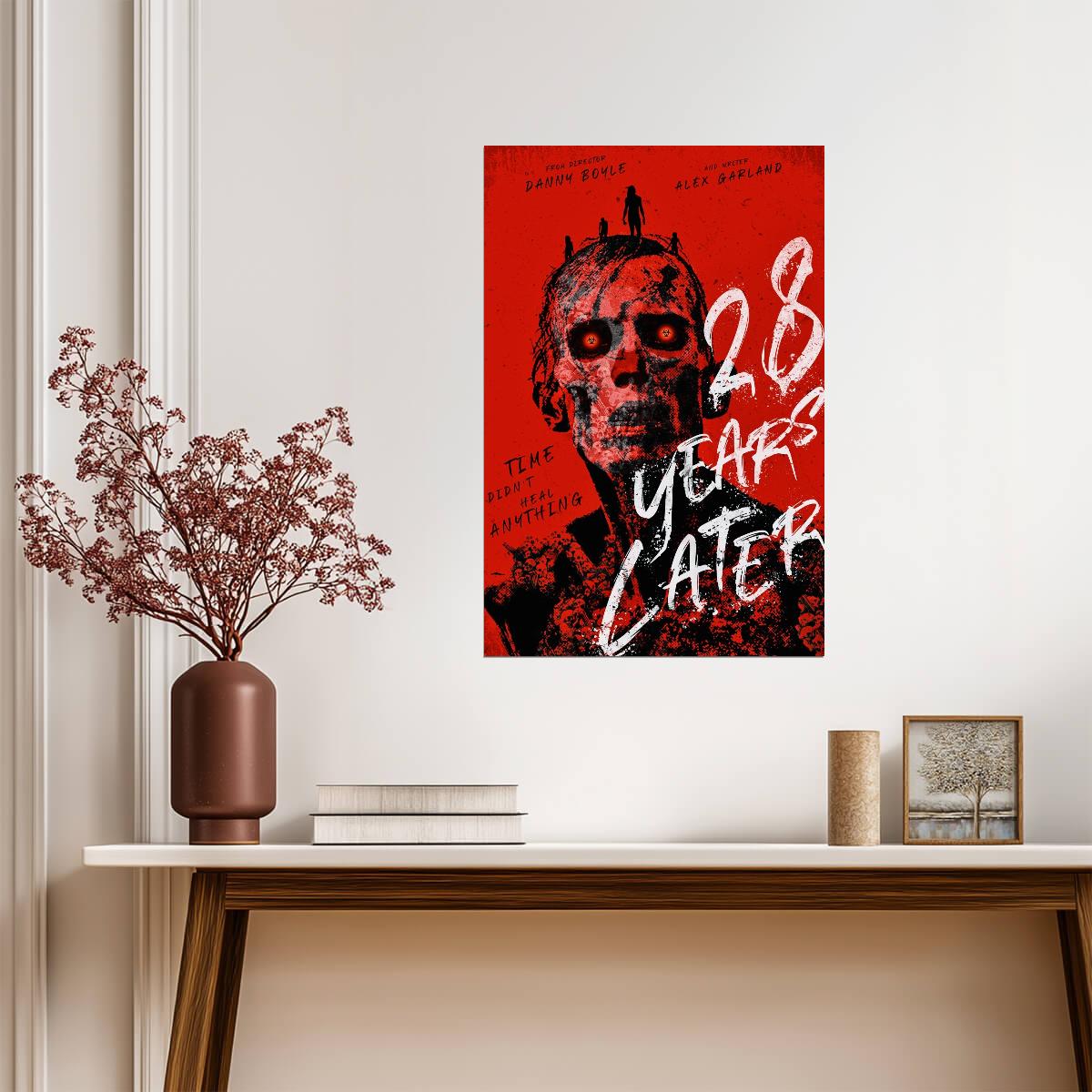 28 Years Later Poster | Screaming Infected Horror Portrait - Movies & TV Poster