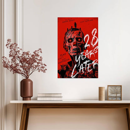 28 Years Later Poster | Screaming Infected Horror Portrait - Movies & TV Poster